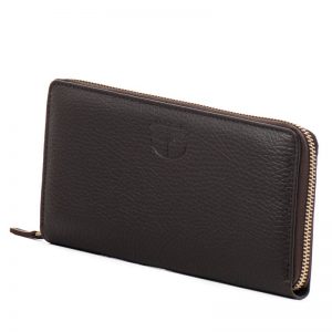 Reagan Zip Wallet - Espresso